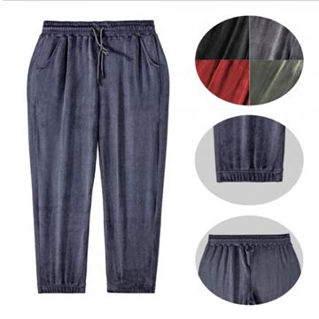 Picture of CURVY GIRL RED SPORTS TROUSERS